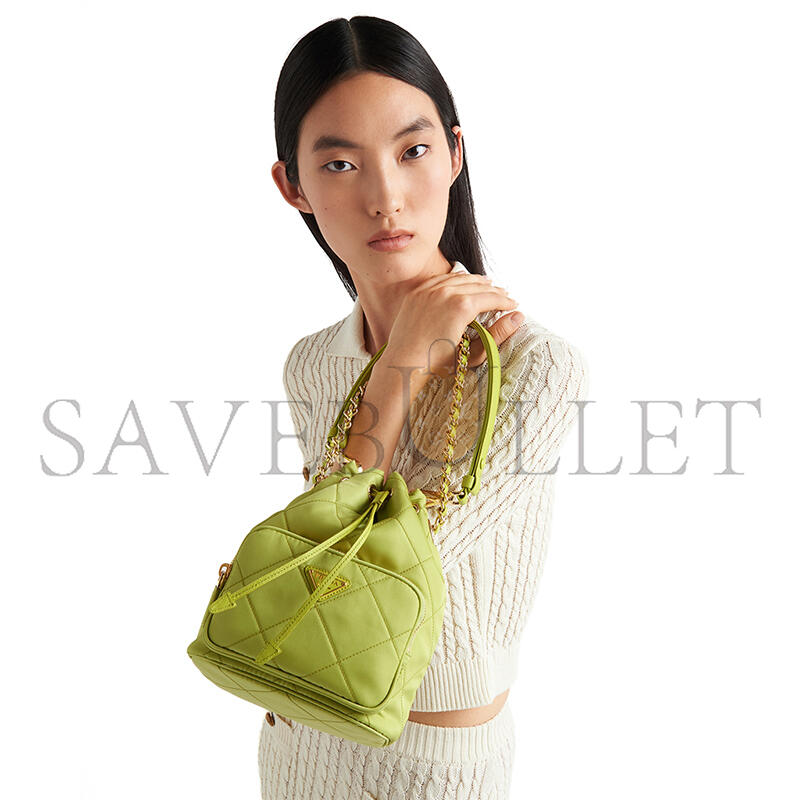 PRADA RE-EDITION 1995 CHAINE RE-NYLON SHOULDER BAG 1BH038 (22.5*17.5*12cm)